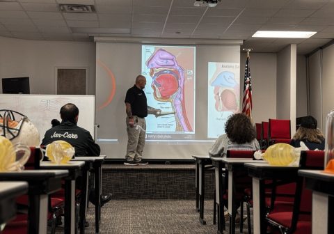 Jan-Care EMT class photo