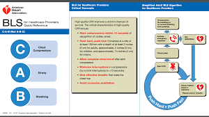 American Heart Association BLS information
